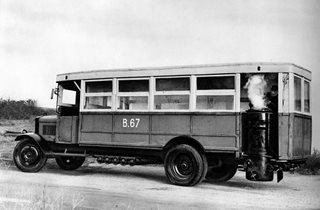 Autocar au gazog&egrave;ne